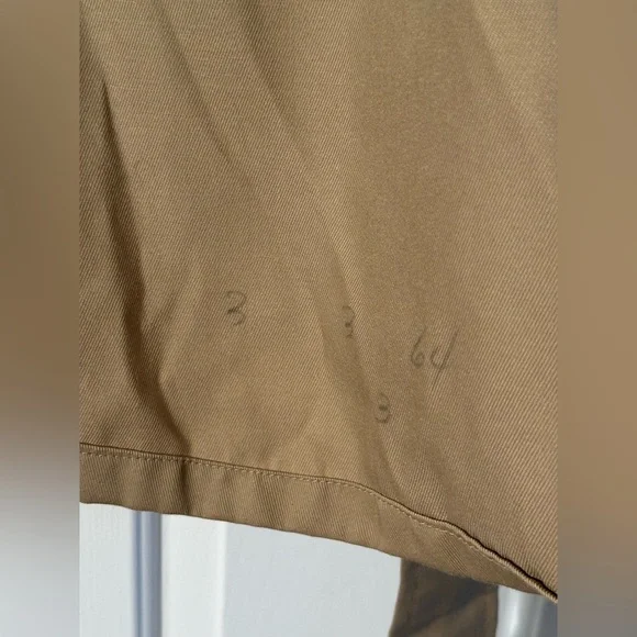 LEVI’s Men’s L 60’s Vintage Khaki Belted Safari Twill Field Utility Jacket CLEAN - Picture 11 of 16